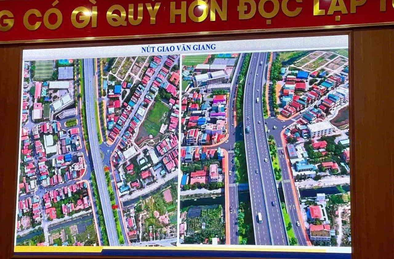 TÂM ĐIỂM HẠ TẦNG VĂN GIANG – ĐẤT MẶT TRỤC CHÍNH 2 Ô TÔ TRÁNH – KẸP GIỮA VÀNH ĐẠI 3.5 & VÀNH ĐAI 4... Bán đất tại Văn Giang, Hưng Yên 01