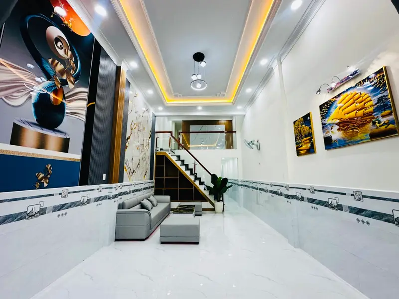 Bán nhà 2 tầng quận 12, nhà mặt tiền kinh doanh, 4x20m, TCH08, sát Hiệp Thành city, nhỉnh 6 tỷ... Bán nhà mặt phố tại Trung Mỹ Tây, Hồ Chí Minh 01