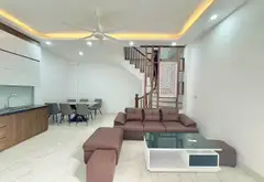 Nhà 5 tầng mới đẹp, 4 phòng ngủ, sẵn nội thất. Ngõ thoáng gần ô tô.... Bán nhà riêng tại Hoài Đức, Hà Nội 01