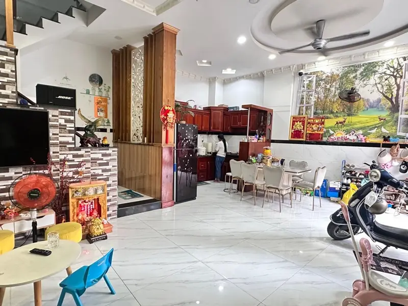 Bán nhà riêng 4 tầng phường An Hội Tây, Hồ Chí Minh, diện tích 49 m2 mặt tiền rộng... Bán nhà riêng tại An Hội Tây, Hồ Chí Minh 01