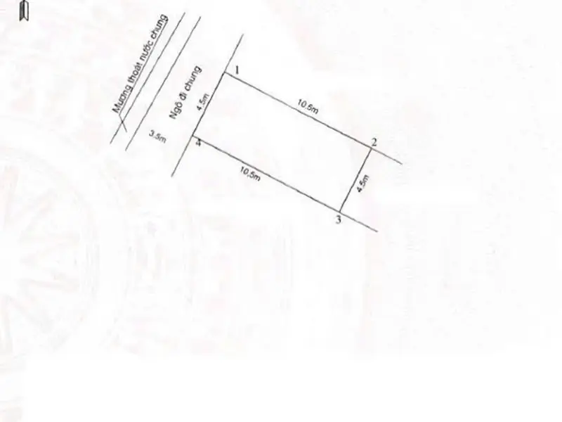HÀNG HIẾM- ĐẤT HỒNG BÀNG 85m2 ngõ thông ô tô vào giá chỉ 1,95 tỷ... Bán đất tại Hồng Bàng, Hải Phòng 01