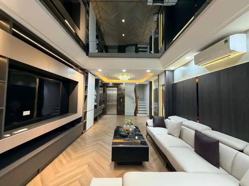 🎯🌏CHỈ HƠN 25 TỶ, BÁN NHÀ HOÀNG VĂN THÁI, ĐƯỜNG 8M CÓ VỈA HÈ 52M2 x 8T THANG MÁY,FULL NỘI THẤT.... Bán nhà mặt phố tại Khương Đình, Hà Nội 01
