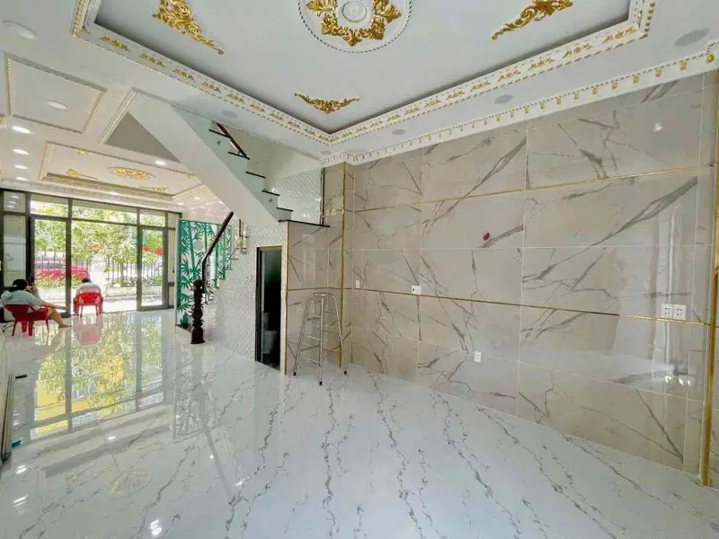 Bán nhà 4 tầng 4PN sạch sẽ an ninh tại quận trung tâm... Bán nhà riêng tại Bình Phú, Hồ Chí Minh 01