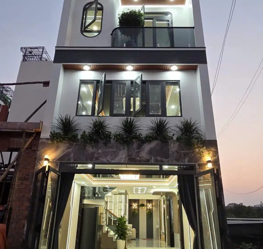 NHÀ 5 TẦNG LÊ QUANG HOÀ/Q12 | FULL NỘI THẤT| VIEW BỜ KÊNH | KINH DOANH TỐT | 7.3... Bán nhà mặt phố tại Thới An, Hồ Chí Minh 01