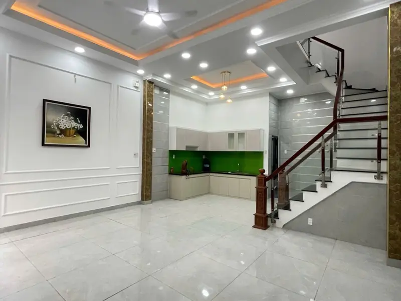 GIẢM GẤP 400TR BÁN NHÀ LIÊN KHU 4-5 BÌNH TÂN - GẦN KDC VĨNH LỘC 4 TẦNG 54M2 PHÒNG XÔNG HƠI GIÁ 5TY6... Bán nhà riêng tại Bình Tân, Hồ Chí Minh 01