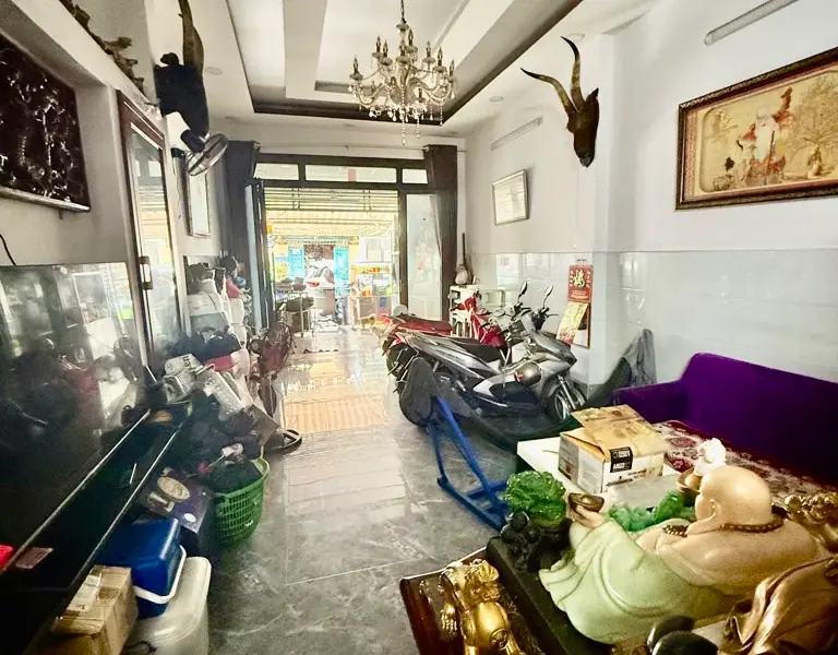 Nhà mặt phố 4 tầng khu Bình Phú Quận 6, diện tích 69.3m², phù hợp kinh doanh... Bán nhà mặt phố tại Bình Phú, Hồ Chí Minh 01