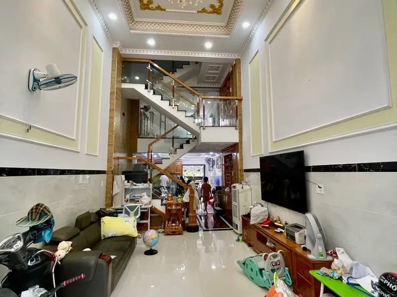 Nhà 5 tầng ngay chợ Gò Xoài, Lê Văn Quới, giáp Lê Thúc Hoạch Tân Phú, hẻm ô tô thông, 65m² nhỉnh 7Đ... Bán nhà riêng tại Bình Hưng Hòa, Hồ Chí Minh 01