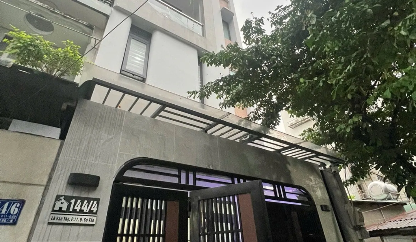 Nhà đẹp Lê Văn Thọ, 4 tầng rộng rãi, sẵn sàng về ở... Bán nhà riêng tại Thông Tây Hội, Hồ Chí Minh 01