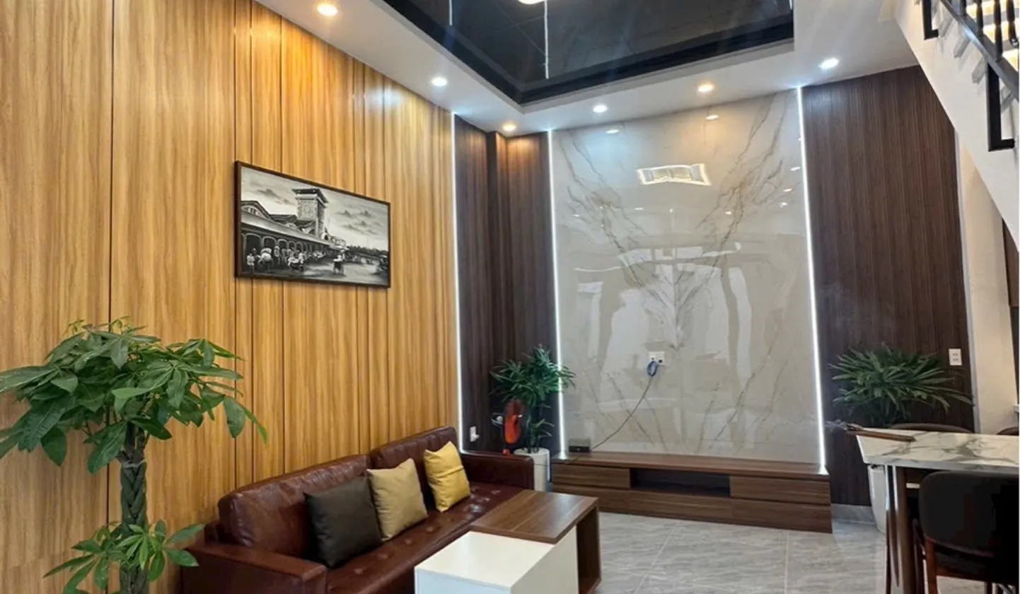 Nhà 3 tầng nở hậu, full nội thất, ngay Bà Hom quận 6... Bán nhà riêng tại Phú Lâm, Hồ Chí Minh 01