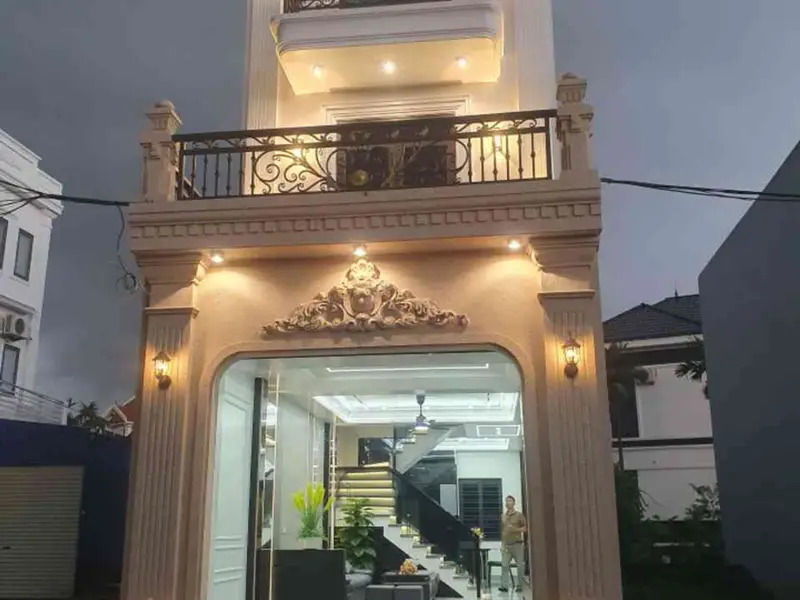 Nhà riêng 3 tầng thiết kế hiện đại tại Nhất Trí, Đặng Cương với gara ô tô riêng... Bán nhà riêng tại An Dương, Hải Phòng 01