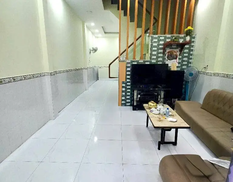 Bán Nhà Tân Hòa Đông Quận 6 - Gần Chợ Phú Lâm - Nở Hậu 4,4x15 - Chỉ 4 Tỷ Nhỉnh... Bán nhà riêng tại Phú Lâm, Hồ Chí Minh 01