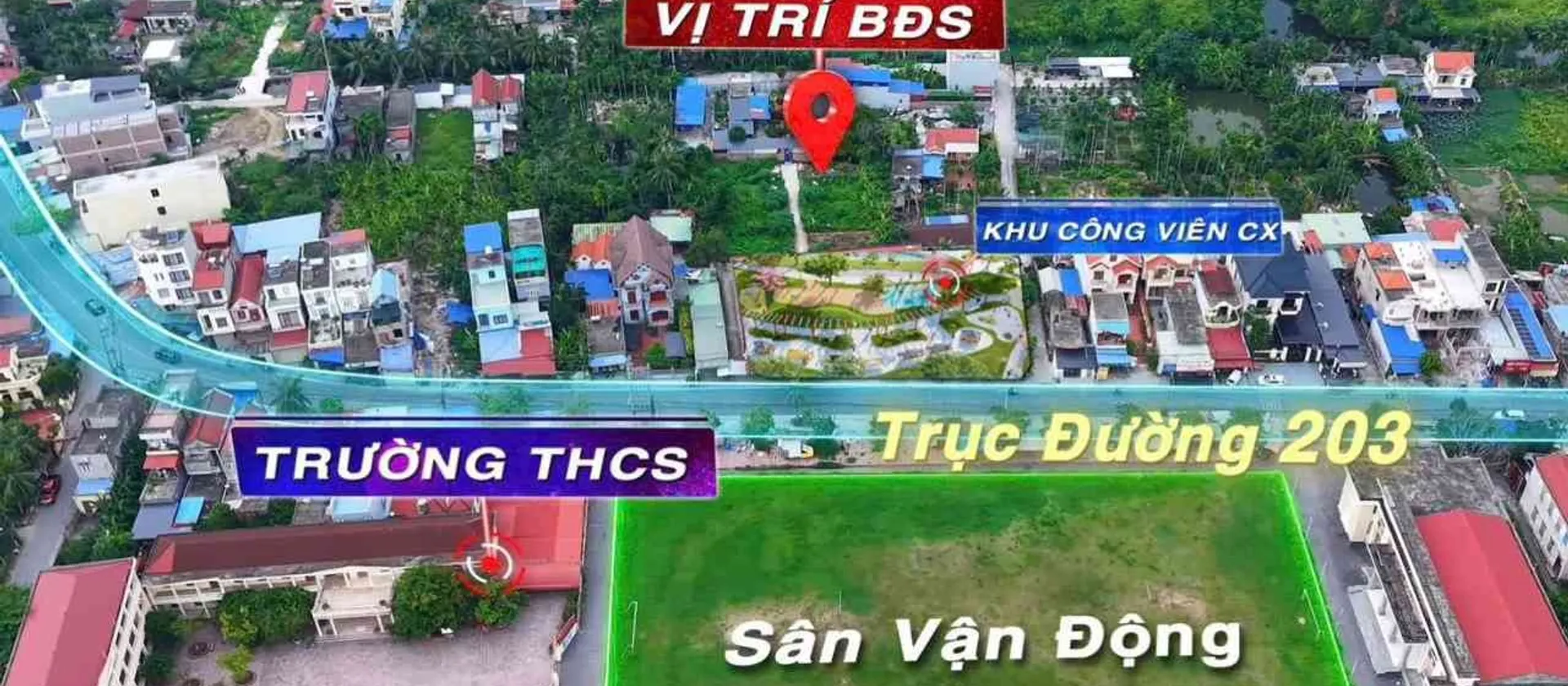 Cơ hội vàng sở hữu đất vị trí chiến lược sát đường liên tỉnh 203 Lâm Động... Bán đất tại Thiên Hương, Hải Phòng 01