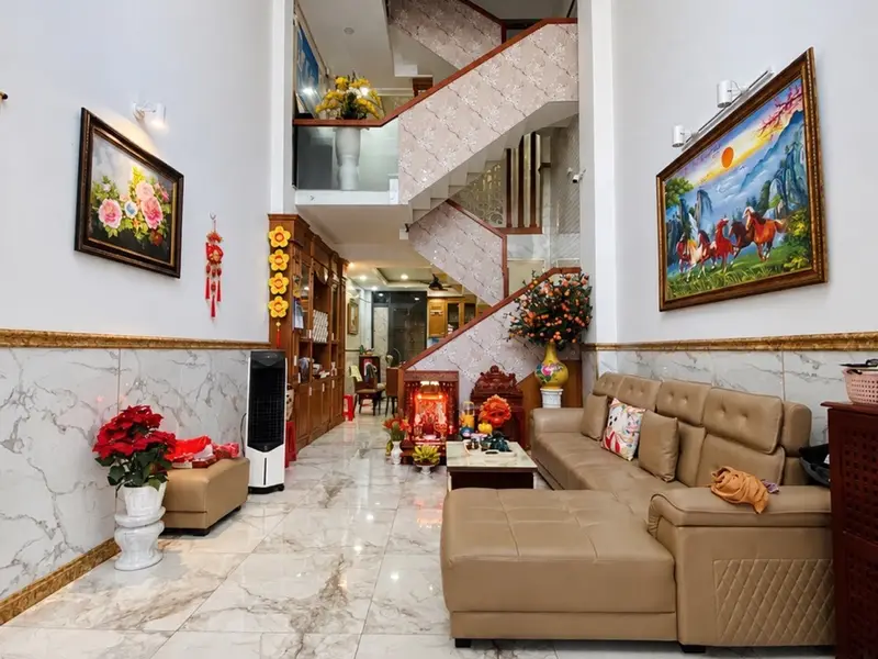 MẶT TIỀN ĐƯỜNG 10M - PHAN HUY ÍCH - 60M2 - 5 TẦNG - 5 PHÒNG - 4x15 - NHỈNH 10 TỶ... Bán nhà riêng tại Tân Sơn, Hồ Chí Minh 01