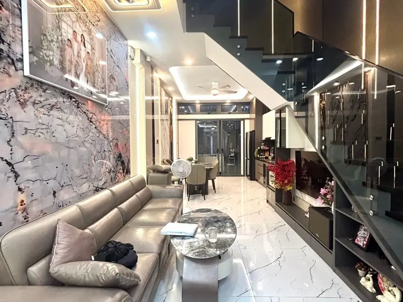 Nhà 4 tầng 68m2 thiết kế hiện đại gần Đình Nghi Xuân giá 8.99 tỷ... Bán nhà riêng tại Bình Trị Đông, Hồ Chí Minh 01