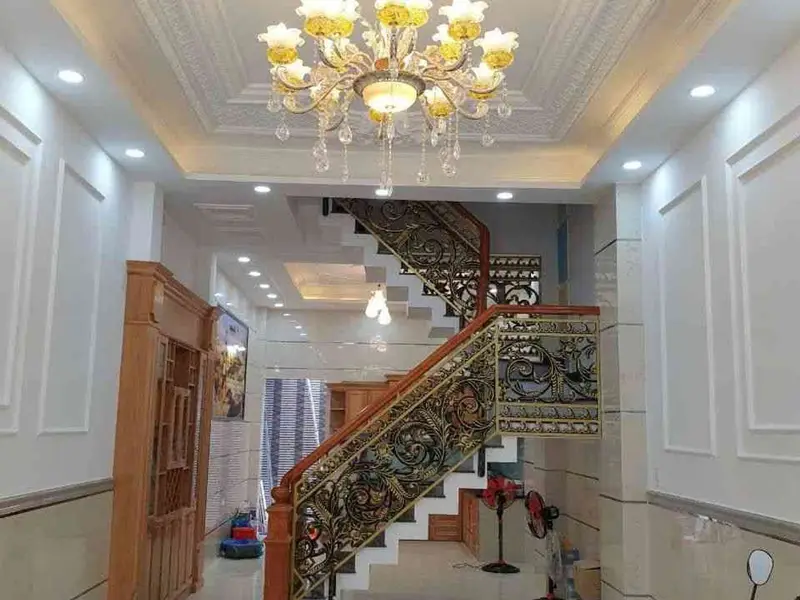 Nhà 4 tầng diện tích 61,2m² giá tốt tại Bình Tân, ô tô vào tận nơi... Bán nhà riêng tại Bình Hưng Hòa, Hồ Chí Minh 01