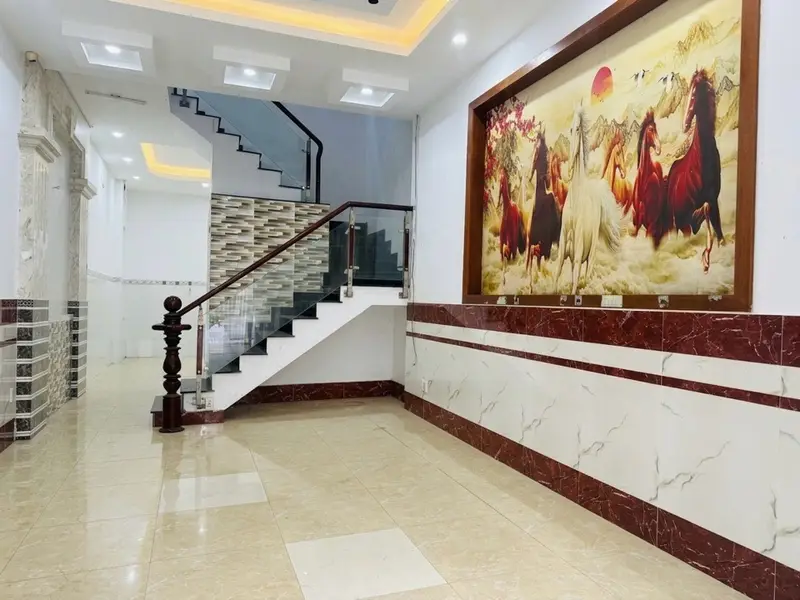 VIP 60M2 (4x15m) ĐÚC 4 TẦNG – KHU ĐỒNG BỘ NGUYỄN ẢNH THỦ Q.12.
Đường trước nhà 6m xe hơi ngủ tro... Bán nhà riêng tại Trung Mỹ Tây, Hồ Chí Minh 01