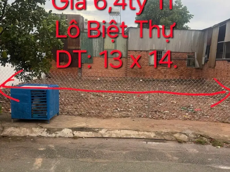 Bán 160m đất ngay chợ đầu mối Hóc Môn, 6.x tỷ... Bán nhà riêng tại Bà Điểm, Hồ Chí Minh 01