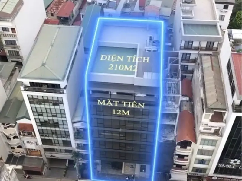 Tòa nhà văn phòng - 210.5m² - Yên Hòa, Hà Nội - 230 tỷ... Bán văn phòng tại Yên Hòa, Hà Nội 01