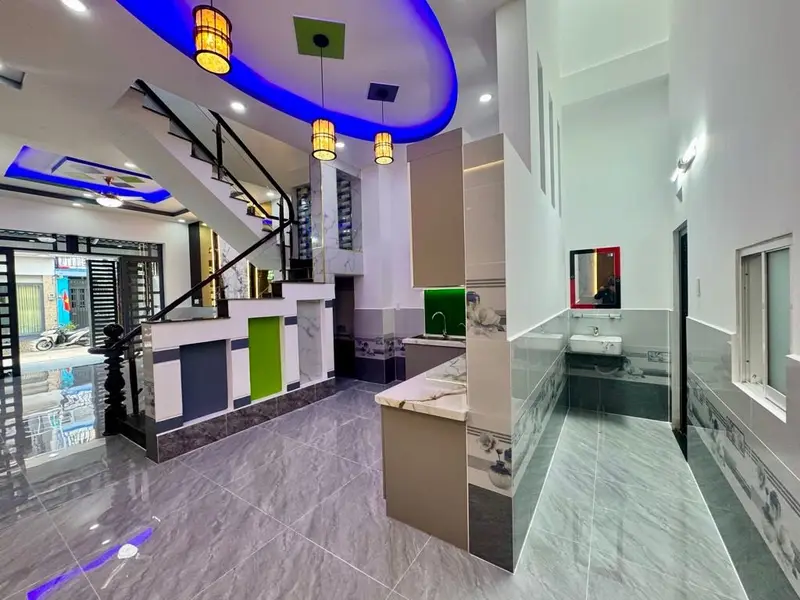 SIÊU PHẨM KDC ĐẠI HẢI – NHÀ 3 TẦNG MỚI ĐẸP – 5PN – ĐƯỜNG 9M XE TẢI QUAY ĐẦU... Bán nhà mặt phố tại Bà Điểm, Hồ Chí Minh 01
