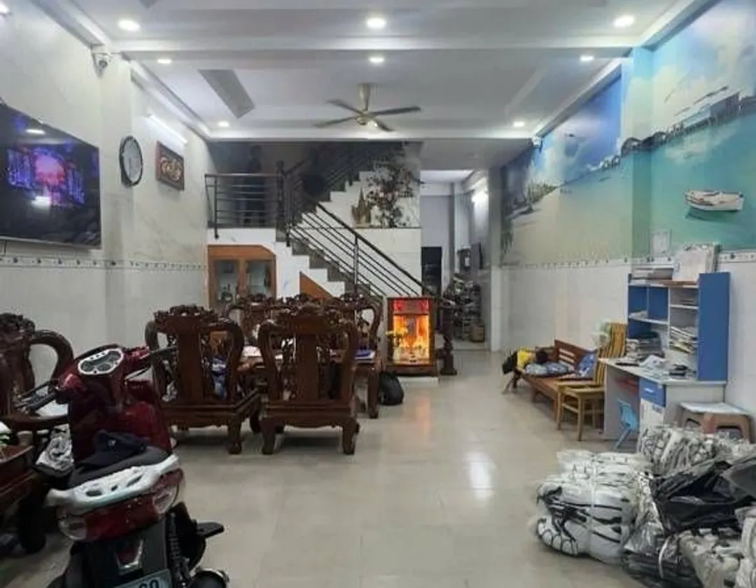 MẶT TIỀN KD - GẦN AEOMALL - NGANG 5M DÀI 18M 3 TẦNG BTCT - SHR NỞ HẬU TÀI LỘC HOÀN CÔNG ĐỦ - LỘ GIỚ... Bán nhà mặt phố tại Bình Hưng Hòa, Hồ Chí Minh 01