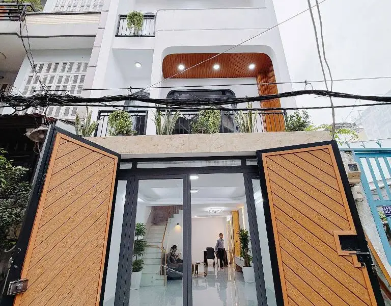 Bán nhà 4 tầng Nguyễn Thị Thập, Quận 7, full nội thất, ô tô ngủ trong nhà, 11.75 tỷ.... Bán nhà riêng tại Tân Thuận, Hồ Chí Minh 01