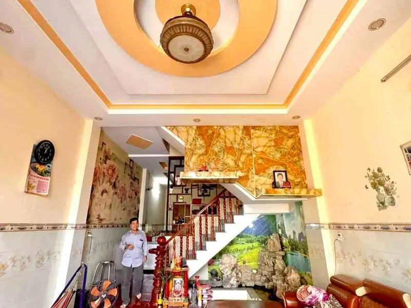 Bán nhà riêng 4 tầng tại phường Phú Định, TP. Hồ Chí Minh, mặt tiền rộng kinh doanh thuận tiện... Bán nhà riêng tại Phú Định, Hồ Chí Minh 01