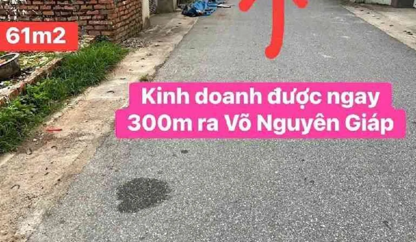 Bán đất 61m² tại Hương Đình, cơ hội đầu tư hấp dẫn... Bán đất tại Sóc Sơn, Hà Nội 01
