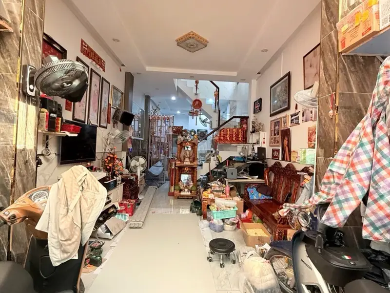 Bán nhà riêng 4 tầng, 63 m², phường Bình Trị Đông A, Bình Tân, gần chợ Bình Trị Đông... Bán nhà riêng tại Bình Trị Đông, Hồ Chí Minh 01