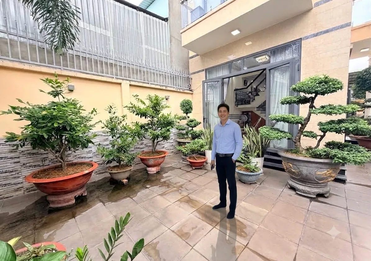 BIỆT THỰ VƯỜN HUỲNH THỊ NA ĐÔNG THẠNH -HOC MÔN 144M² HẺM OTO THÔNG - GIÁ CHỈ 7.9 TỶ... Bán nhà riêng tại Đông Thạnh, Hồ Chí Minh 01