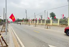 🌺TẶNG NHÀ 2 TẦNG - ĐƯỜNG THÔNG OTO VÀO ĐẤT - ĐÓN ĐẦU DỰ ÁN ĐẠI LỘ SÔNG HỒNG ĐÃ KHỞI CÔNG... Bán đất tại Vĩnh Thanh, Hà Nội 01