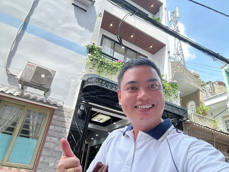Bán nhà riêng 4 tầng 52m² khu vực Phạm Văn Chiêu với 5 phòng ngủ tiện nghi... Bán nhà riêng tại An Hội Tây, Hồ Chí Minh 01
