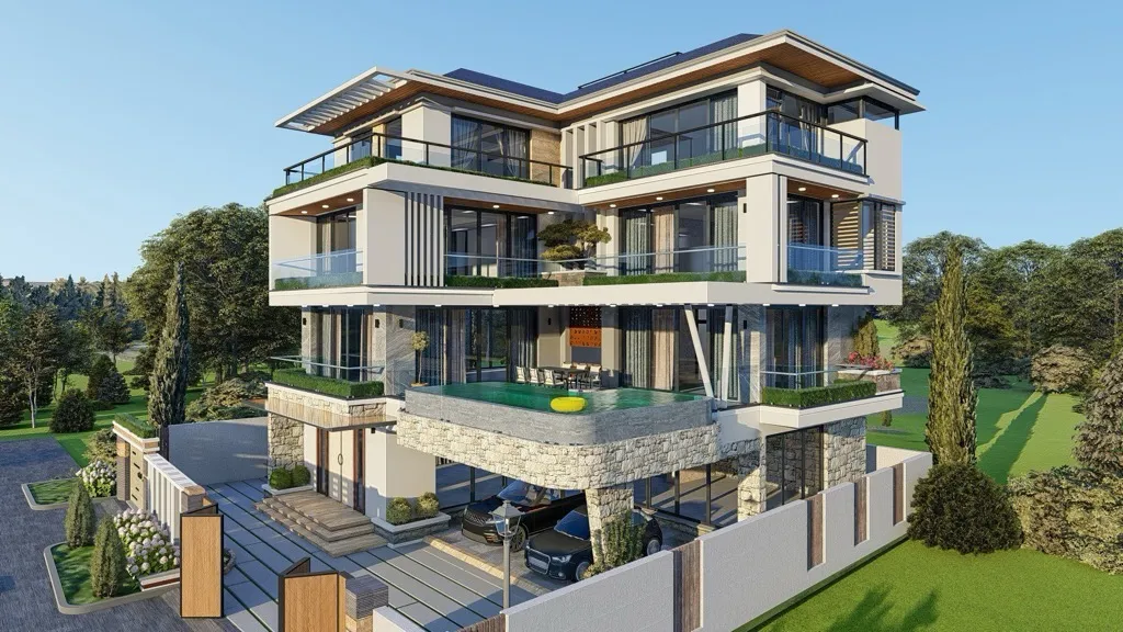 BÁN BIỆT THỰ ĐƠN LẬP 424m2 - THANG MÁY NHẬP KHẨU -BỂ BƠI SỤC 4MÙA -KĐT HÀ PHONG MÊ LINH -VỈA HÈ 4m... Bán biệt thự, liền kề tại Quang Minh, Hà Nội 01