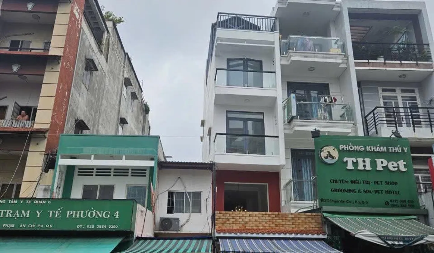 Nhà MT Phạm Văn Chí Q6, nhà mới xây trốn dọn vào ở ngay... Bán nhà mặt phố tại Bình Tiên, Hồ Chí Minh 01