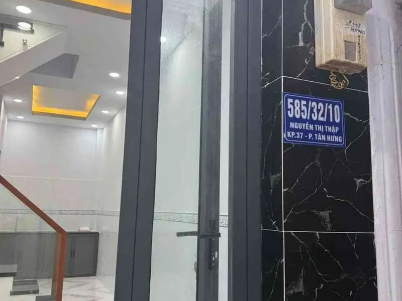 Bán nhà riêng 3 tầng 27m2 tại phường Tân Hưng, Quận 7, gần Lotte Mart... Bán nhà riêng tại Tân Hưng, Hồ Chí Minh 01