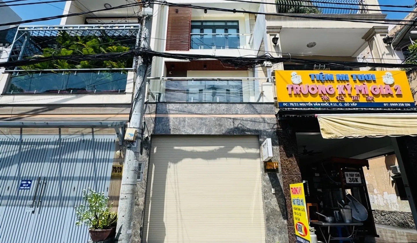 Bán nhà mặt phố phường Thông Tây Hội, Hồ Chí Minh, 51m2, 4 tầng, hướng Đông Nam... Bán nhà mặt phố tại Thông Tây Hội, Hồ Chí Minh 01