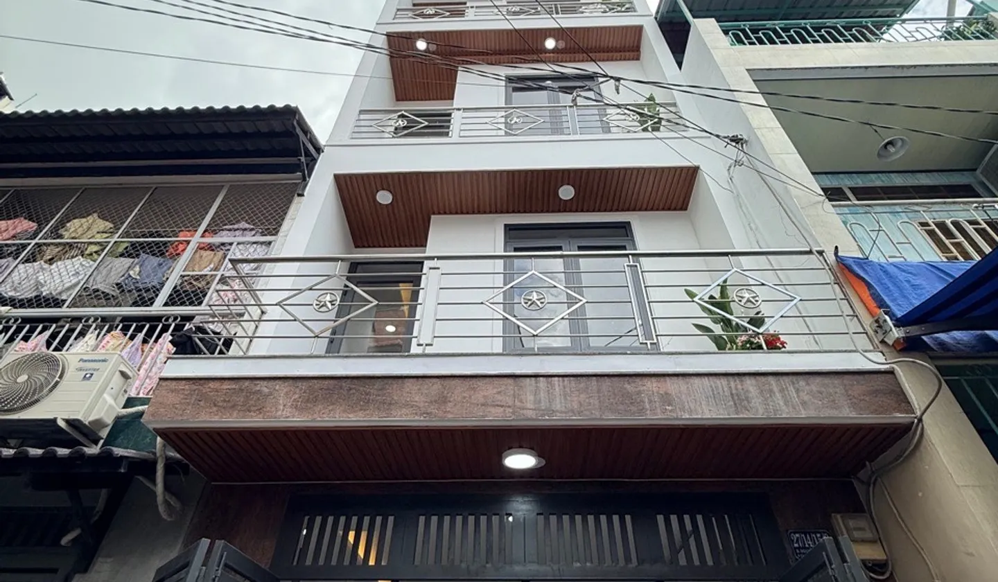 Nhà 4 Tầng 3PN Tân Phú - Hẻm Xe Hơi, Thuận Tiện Mọi Mặt... Bán nhà riêng tại Tân Sơn Nhì, Hồ Chí Minh 01