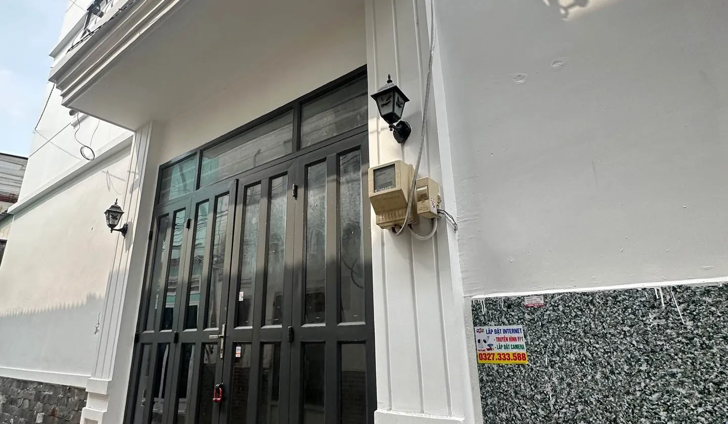 Bán nhà riêng Quận 12 gần Lê Văn Khương, 4x9m, 3 tầng, 3 phòng ngủ... Bán nhà riêng tại Tân Thới Hiệp, Hồ Chí Minh 01