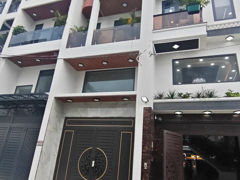 BÁN NHÀ 5 TẦNG HẺM THÔNG TRUNG MỸ TÂY Q12 4x16.5M FULL NỘI THẤT GIÁ 7.5TỶ... Bán nhà riêng tại Trung Mỹ Tây, Hồ Chí Minh 01