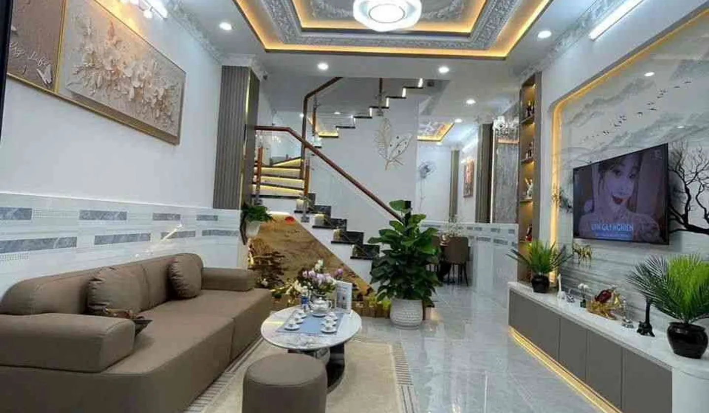 Nhà phố 2 tầng hẻm thông Huỳnh Tấn Phát, giá sốc... Bán nhà riêng tại Nhà Bè, Hồ Chí Minh 01