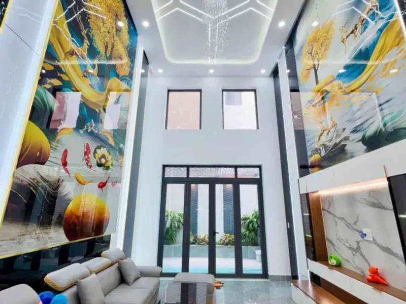 Lô góc 2 mặt tiền biệt thự liền kề mới xây full nội thất cao cấp giá tốt... Bán biệt thự, liền kề tại Bình Tân, Hồ Chí Minh 01