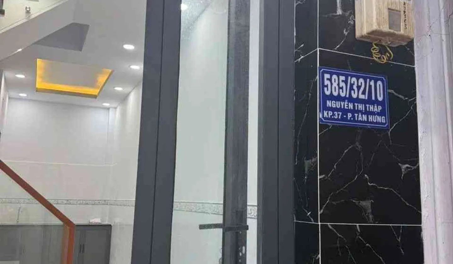 Bán nhà riêng 3 tầng 27m2 tại phường Tân Hưng, Quận 7, gần Lotte Mart... Bán nhà riêng tại Tân Hưng, Hồ Chí Minh 01
