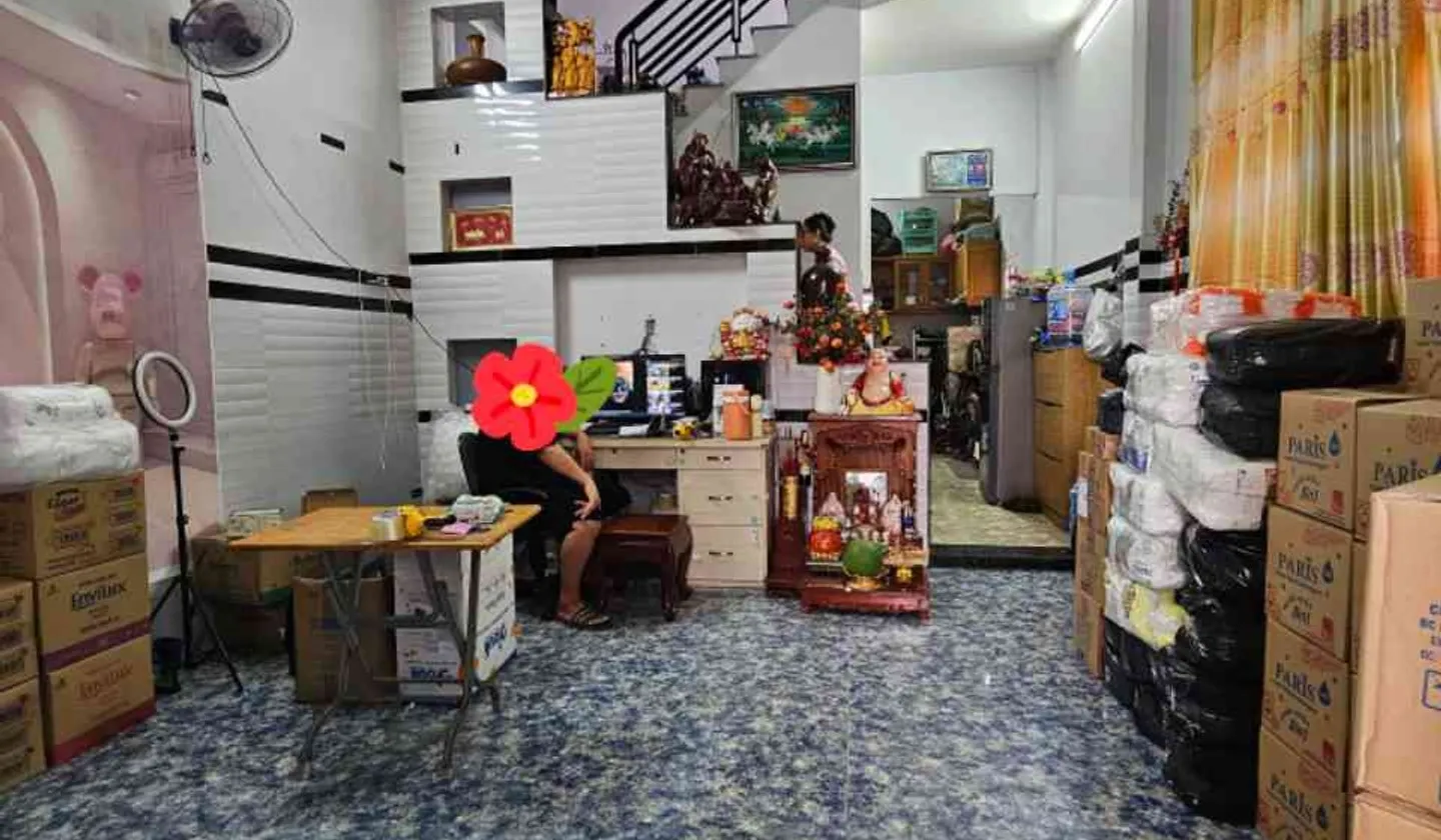 Bán nhà 3 tầng đs1 kdc nam hùng vương, hẻm xe tải 8m, dt 4,5m×15m... Bán nhà riêng tại An Lạc, Hồ Chí Minh 01
