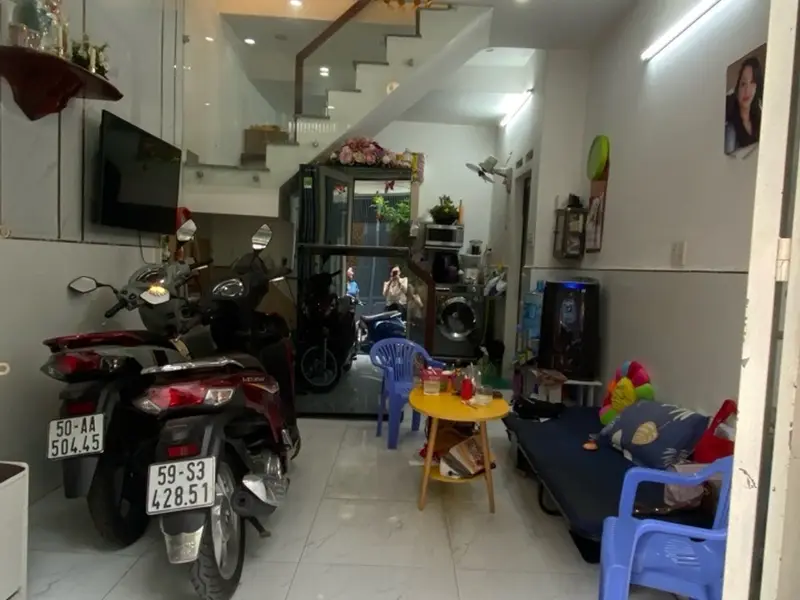 Nhà Quang Trung - Sát Ngã 5 chuồng cún - 2Tầng sd 50m2 - Hoàn Công Đủ - chỉ 3,6ty... Bán nhà riêng tại Thông Tây Hội, Hồ Chí Minh 01