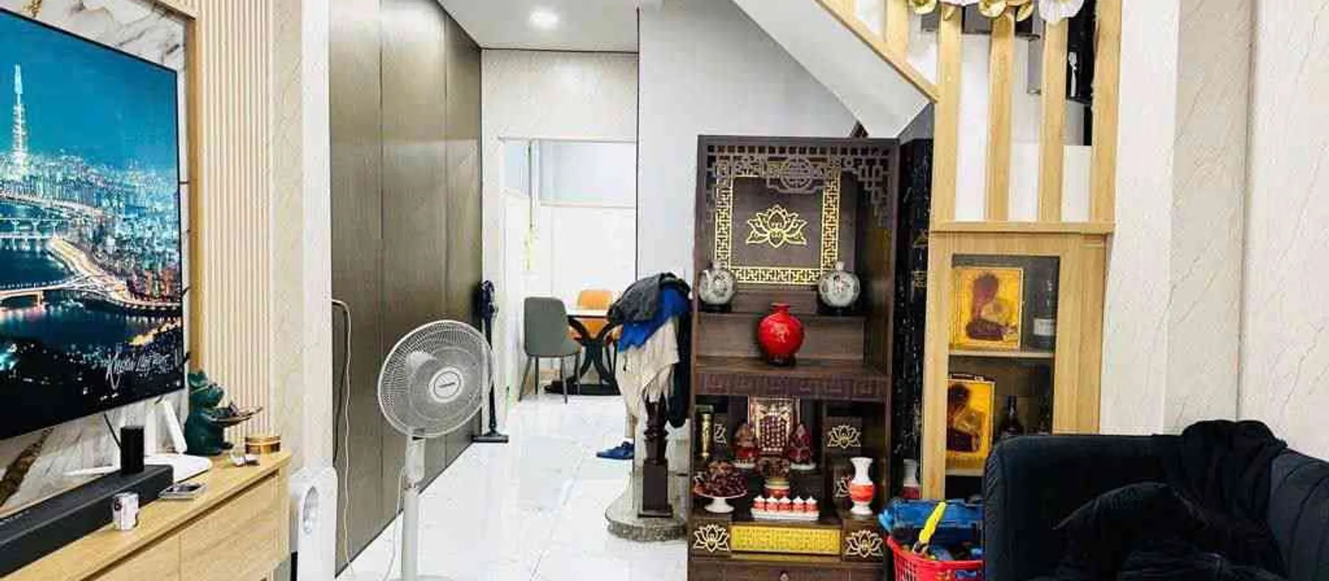 Nhà 3 tầng 37m2 Đường xe hơi Gò Vấp, giá 5.35 tỷ, full nội thất... Bán nhà riêng tại Thông Tây Hội, Hồ Chí Minh 01