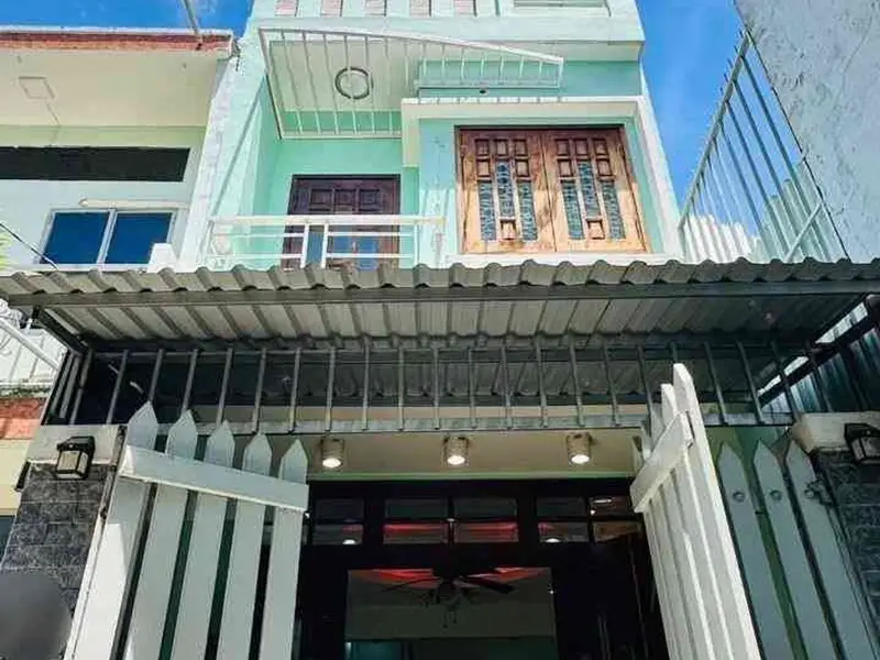 Nhà Đẹp 3 Tầng Phong Cách Hiện Đại Ngay Trung Tâm P16... Bán nhà riêng tại An Hội Đông, Hồ Chí Minh 01