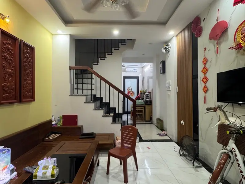 Nhà lô góc 4 tầng 33m2 tại Bát Khối, ô tô đỗ cửa, full nội thất... Bán nhà riêng tại Long Biên, Hà Nội 01