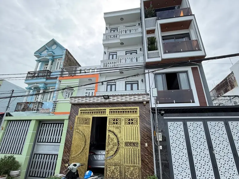 Cơ hội sở hữu nhà mặt phố 4 tầng, vị trí đẹp quận 12, giá hấp dẫn... Bán nhà mặt phố tại Tân Thới Hiệp, Hồ Chí Minh 01