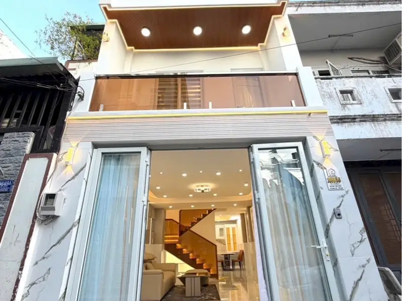 Nhà 3 tầng 3PN hẻm Huỳnh Tấn Phát, Nhà Bè, giá chỉ 3,9 tỷ... Bán nhà riêng tại Nhà Bè, Hồ Chí Minh 01