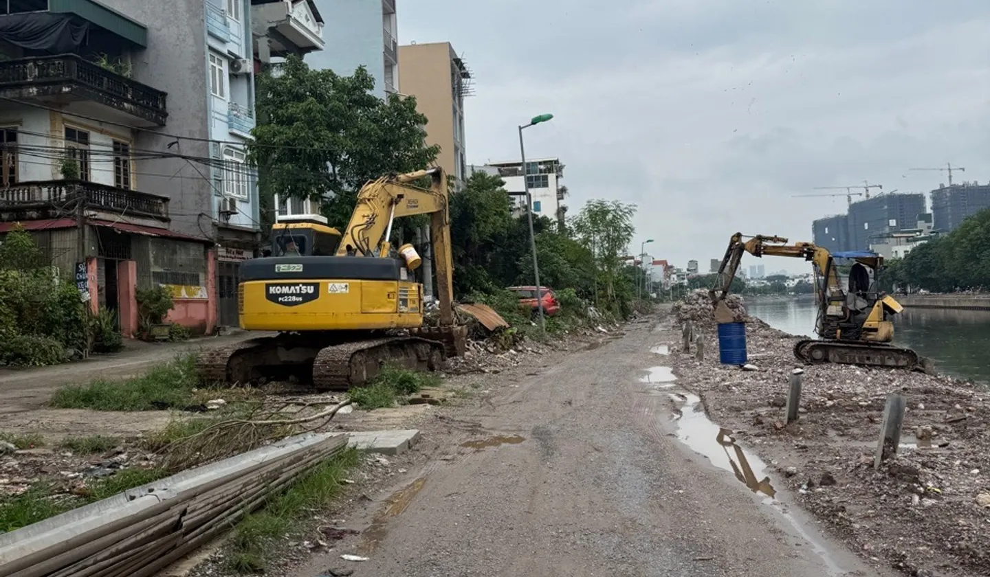 Bán nhà mặt phố xã Đại Thanh, Hà Nội, vị trí mặt bờ sông, thuận tiện giao thông... Bán nhà mặt phố tại Đại Thanh, Hà Nội 01
