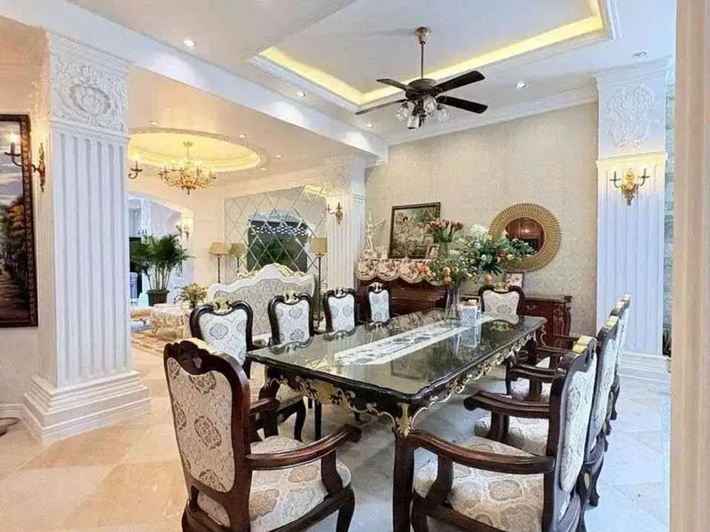 Nhà xây dựng cực kỳ kiên cố theo phong cách Biệt thự Châu Âu, Nội thất rất có giá trị, thích hợp mu... Bán nhà mặt phố tại Phú Thạnh, Hồ Chí Minh 01